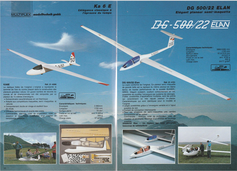 Extrait du catalogue Multiplex 1992 1993