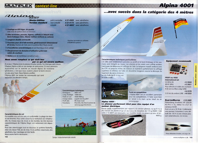 214305 214173 214005 Multiplex Alpina 4001
